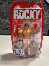 Rare Jakks Pacific Rocky 1 Action Figure * New in Box
