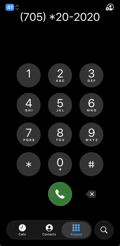 Super cool look 705-X20-20-20 business unique Vip phone number, View more