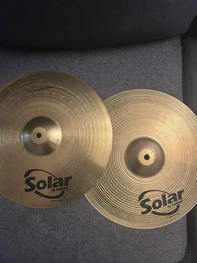 Cheap Beginner Hi Hats (Solar by Sabian), View more