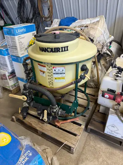 chem handler 3. 2 inch stored indoors for the winter. Lanigan Sask.