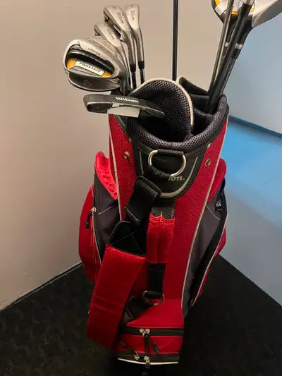 Golf clubs Men’s right hand full set with  golf bag, View more