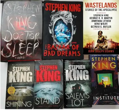 Stephen King books, View more