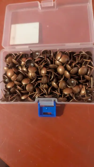 New Keadic 258Pcs 9/16" in Dia. Antique Upholstery Tacks Furnitu, View more