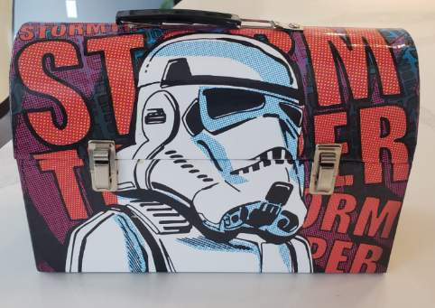 Star Wars Storm Trooper Domed Lunchbox. in Arts & Collectibles in St. Albert