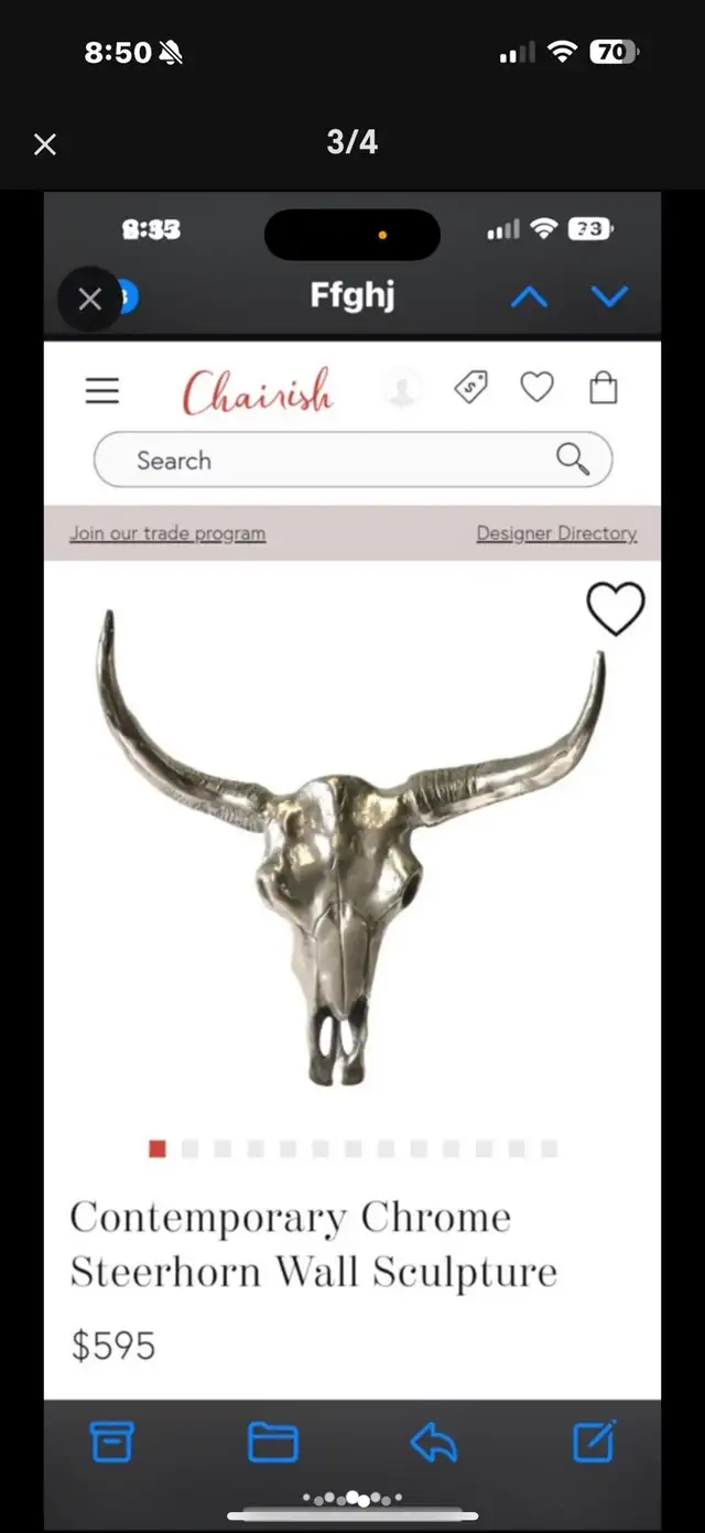 LARGE METAL WALL HANGING 62863263008770122