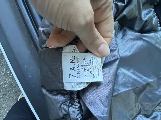 7am Enfant Duo Double Stroller Cover64540184105218123