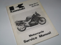 Kawasaki Ninja ZX-11 ZX1100 ZX 1100 ZZ-R1100 1993 OEM Manual