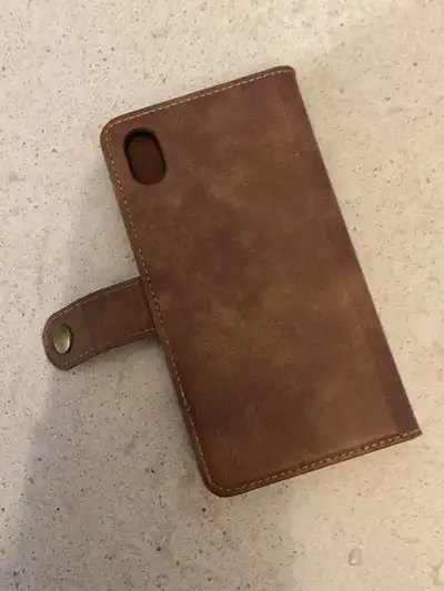 iPhone XR Leather case, View more