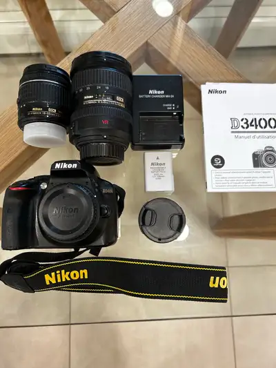 Nikon D3400, View more