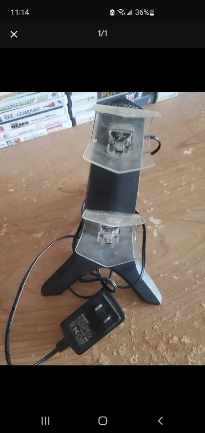 Playstation 4 Dual wireless controller charger/ enegizer, View more