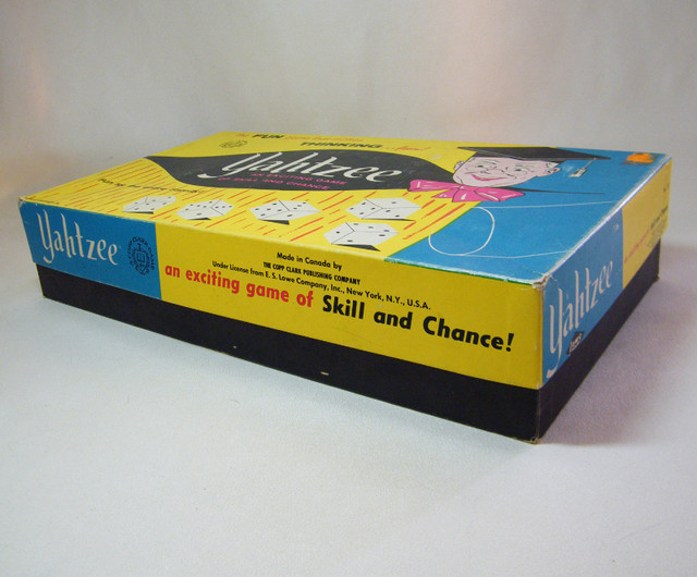 Vintage YAHTZEE Exciting Game of Skill & Chance Copp Clark Lowe in Toys & Games in City of Toronto - Image 4