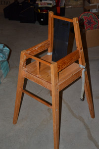 High Chair, wood