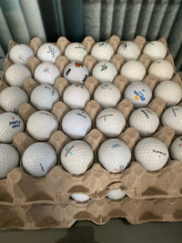 Assorted Golf Balls 