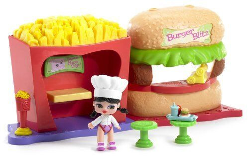 RESTAURANT BRATZ BURGER BLITZ ITSY CITY FIGURINE KATIA dans Jouets et jeux  à Longueuil/Rive Sud - Image 2