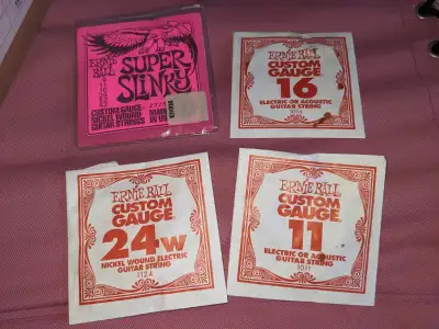 Guitar strings - lots available, View more
