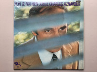 Charles Aznavour ´´Non je n’ai rien oublié ´´ vinyle