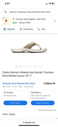 Clarks Sea Breeze sandals NEVER WORN