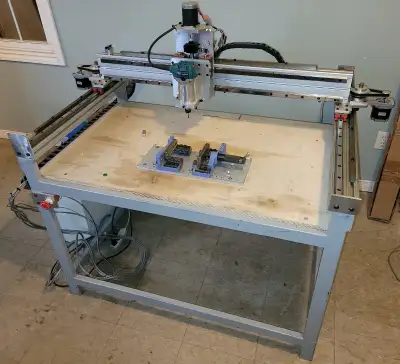 CNC Router Turn key woodwork Aluminum 32"x28"x3.75" XYZ table, View more