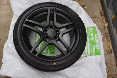 4 New 225/45r17Ironman Polar Trax Gen2 Winter Tires Wheels 5x112 Made in Korea The tires are new wit...