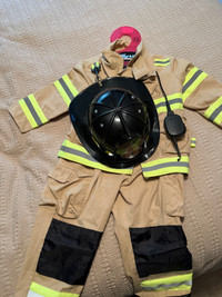 Child size 3/4 firefighter costume 