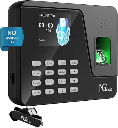 [Brand New] NGTeco Time Clock Punch Machine, View more