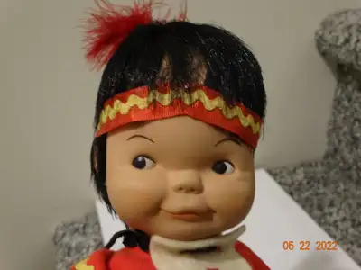 Cutest doll with all its original clothes as when issued back in the 1960s . All jointed . Soft viny...