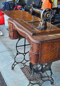 Davis Treadle Sewing Machine