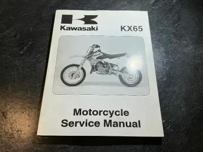 2000 Kawasaki KX65 Dirtbike Motorcycle Service Manual, View more