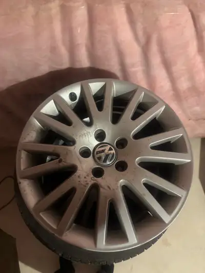 I have 5 OEM Audi 17 inch rims that originally came off an AUDI A6 but was used on a mk5 Jetta wagon...