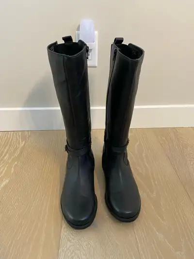 Genuine Leather Knee High Boots, View more