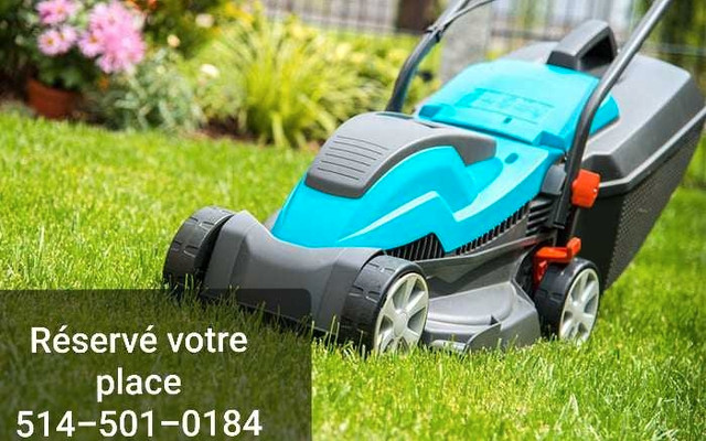 Lawn mowing service - coupe de pelouse  dans Plantes, engrais et terreaux  à Ville de Montréal - Image 2