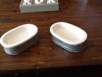 Antique Style Tub Bathroom/Kitchen Soap Dish Holder Tray Rustic/