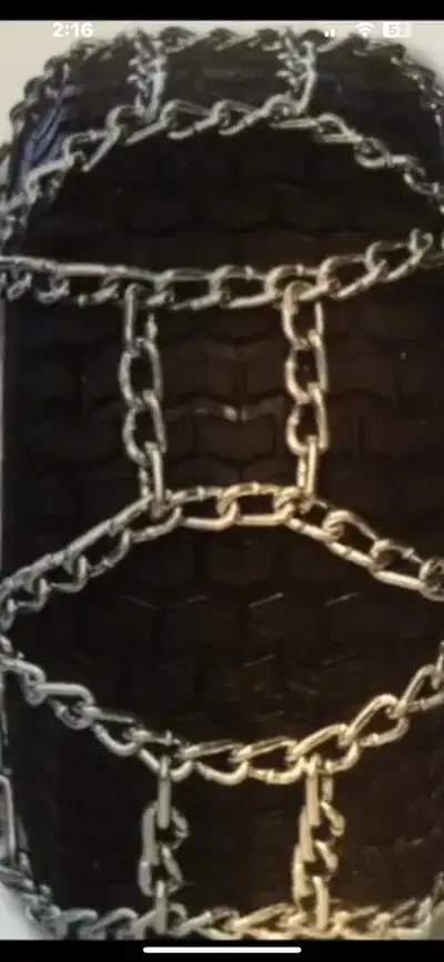 New Tire Chains. H Pattern Style., View more