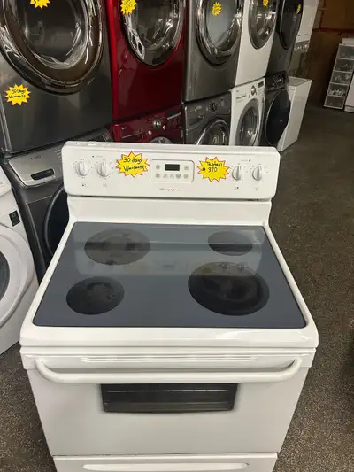Frigidaire White Electric Stove -30 days warranty-, View more