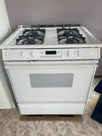 NORGE(MAYTAG) SLIDE-IN NATURAL GAS STOVE/OVEN