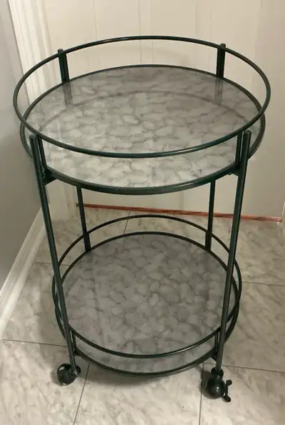 Tall table with wheels , View more