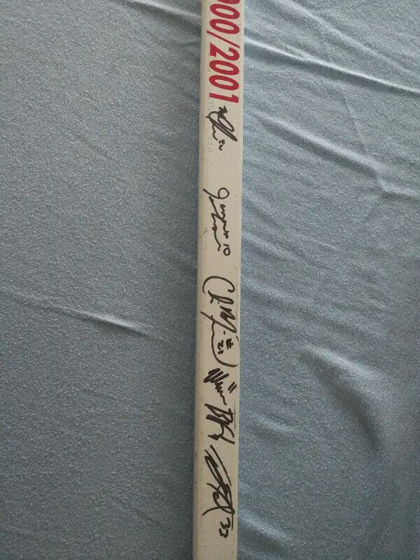 Signed Junior hockey sticks including Generals in Arts & Collectibles in Oshawa / Durham Region - Image 4