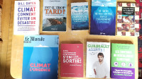 Choix 45 livres Écologie Environnement Changements climatiques