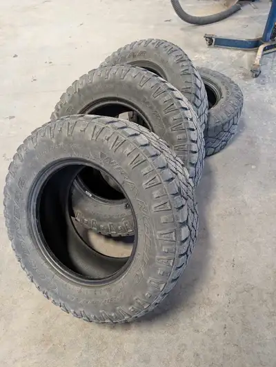 Goodyear duratrac 295/65R18 Snow flake rated LT load range E Good condition, no repairs 50% tread li...