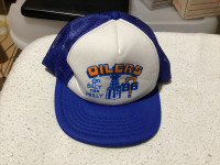 1986 Edmonton Oilers Stanley Cup Novelty Trucker Hat