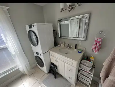 beautifully renovated 2 bedroom apartment for rent available July 1st $2500 all in heat hydro ac. al...