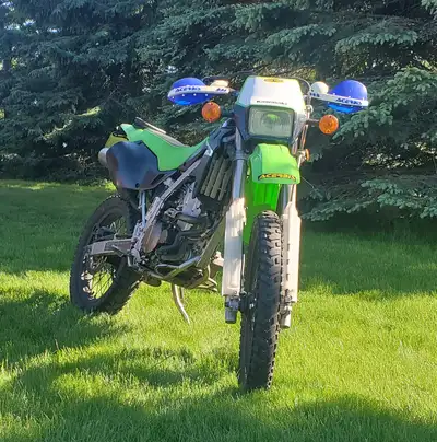 Street legal with Electric start. Great condition. Easy to ride. Recent rebuild and lots of extras.