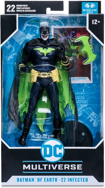 DC Multiverse Dark Knights: Metal Batman Earth 22 (the Infected) action figures by McFarlane Toys. N...