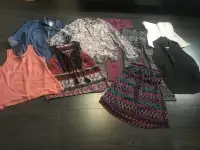 Women’s clothing lot, fits size s/m, or teen size 16/18 or 18/20