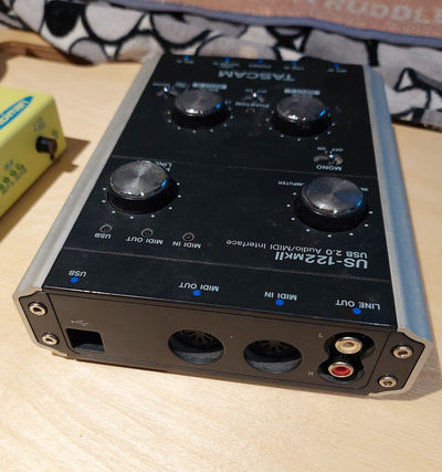 TASCAM US-122mkII Audio Interface, View more