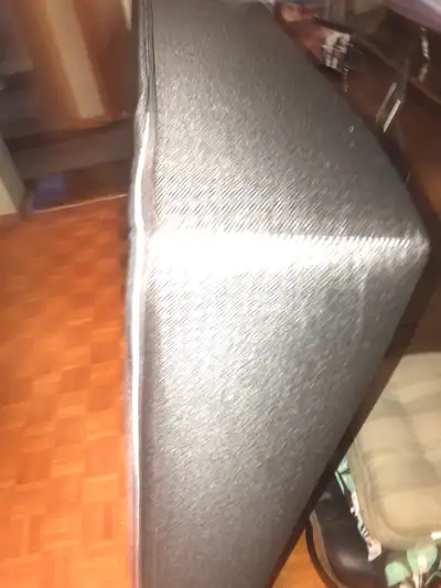 black double mattress like new, View more
