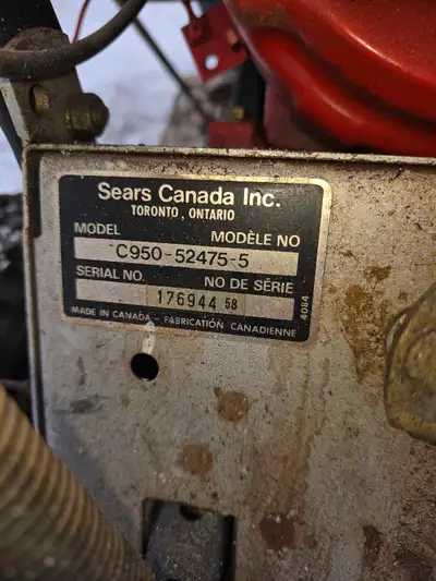 Sears Craftsman 5/23 Snowblower, View more
