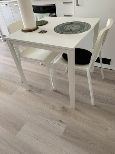 Dining table + 2 chairs, View more