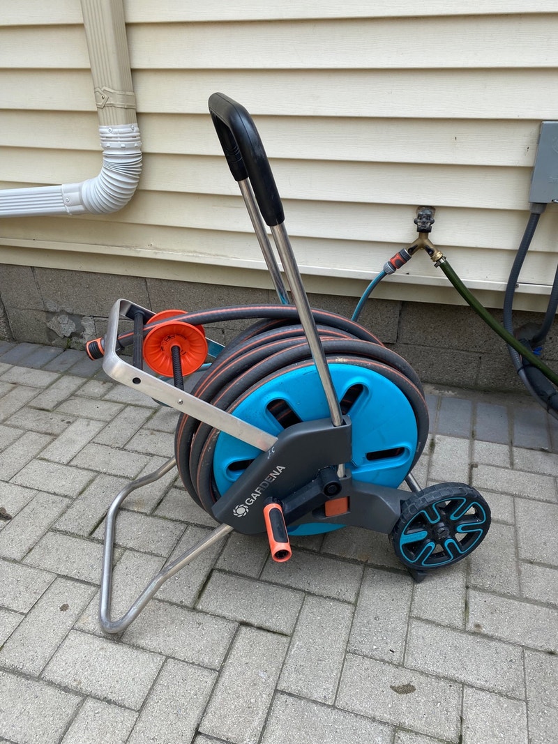 Gardena Garden Hose Reel Cart Outdoor Tools & Storage Hamilton Kijiji