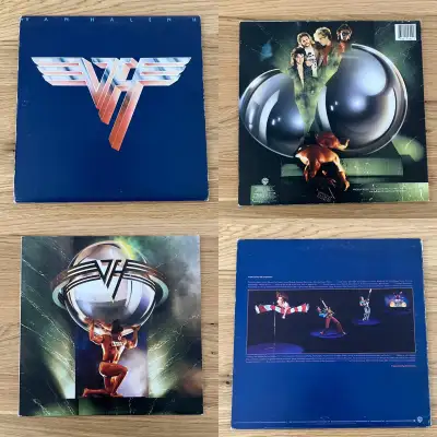 Van Halen Vinyl Records Van Halen II and 5150 LP, View more